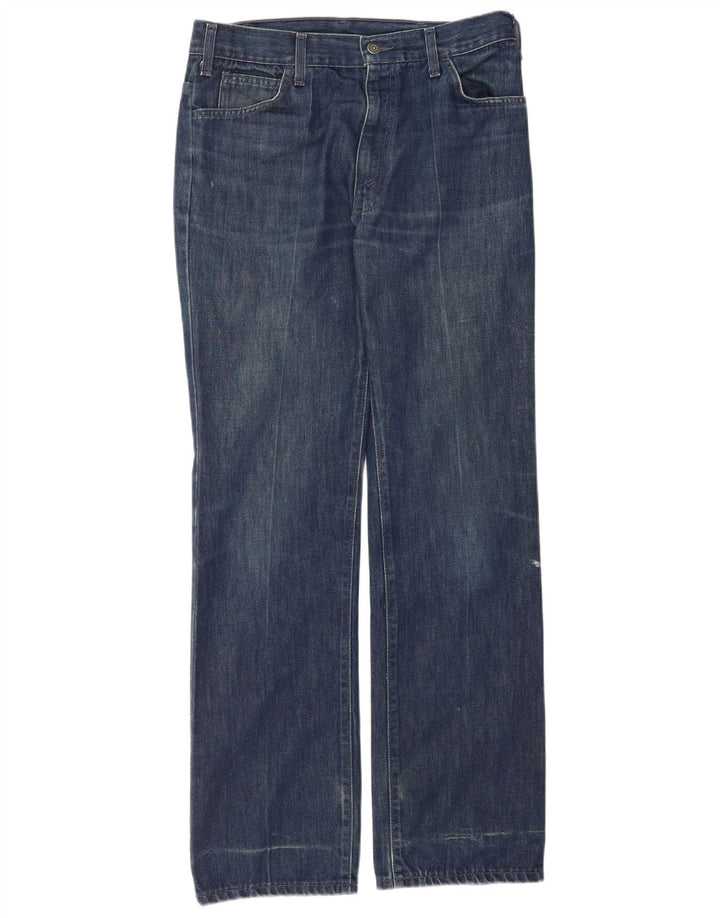 Męskie proste dżinsy Levi's W33 L34 Niebieskie bawełniane