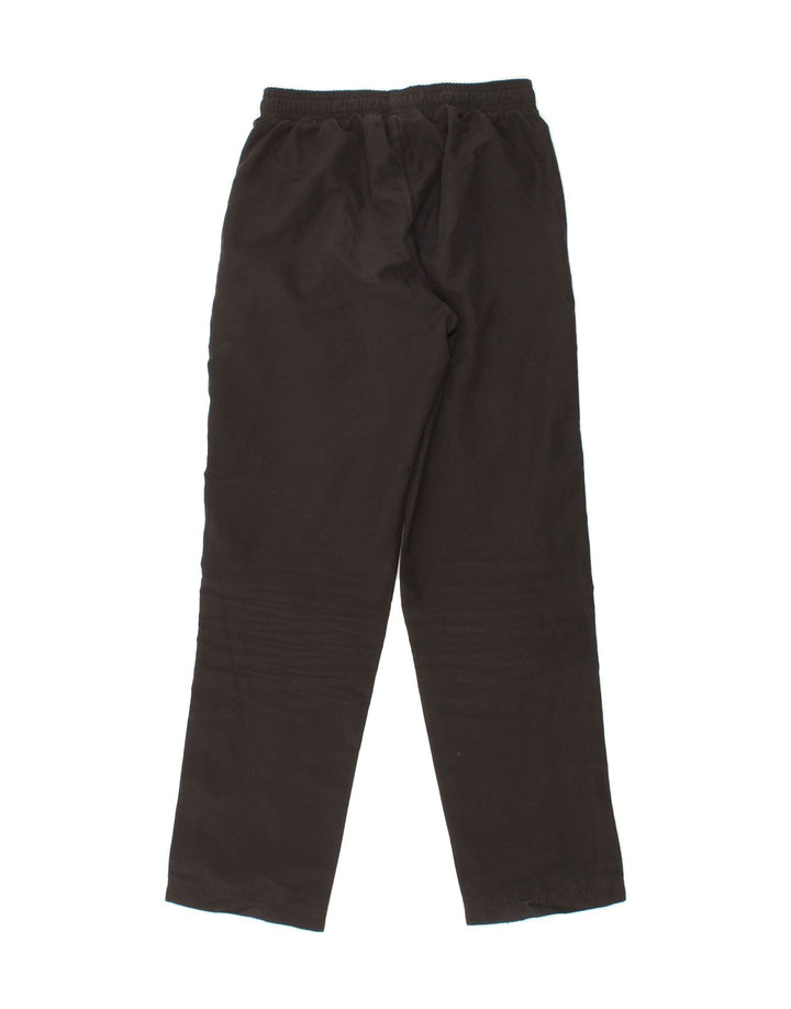 ADIDAS Boys Tracksuit Trousers 11-12 Years Black Polyester Vintage Adidas and Second-Hand Adidas from Messina Hembry 