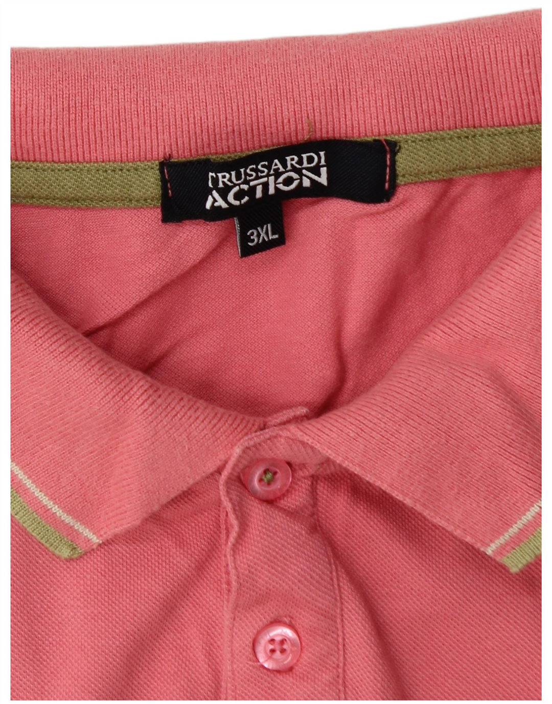 Męska koszulka polo Trussardi 3XL w kolorze różowym
