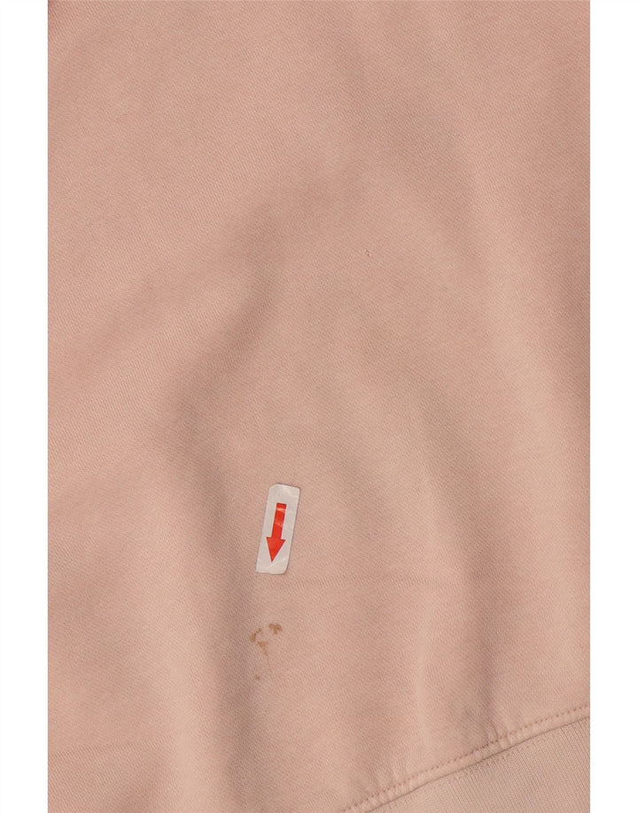 Damska bluza dresowa Nike Crop Oversize UK 10, mała, różowa, bawełniana