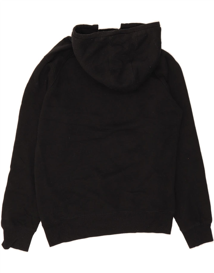 JACK & JONES Mens Hoodie Jumper Medium Black Cotton Vintage Jack & Jones and Second-Hand Jack & Jones from Messina Hembry 