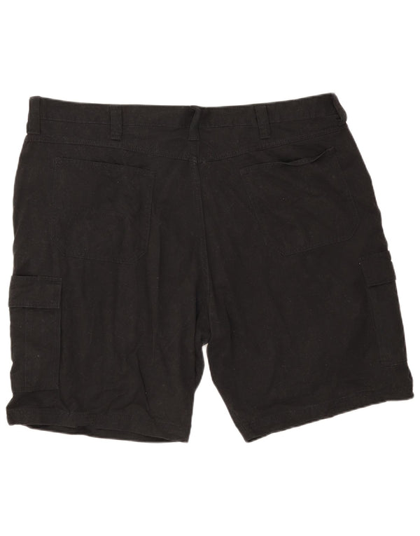 Męskie spodenki cargo Wrangler W44 2XL, czarne, bawełniane