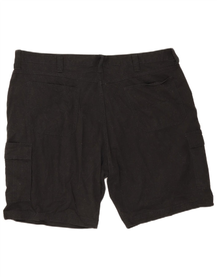 Męskie spodenki cargo Wrangler W44 2XL, czarne, bawełniane