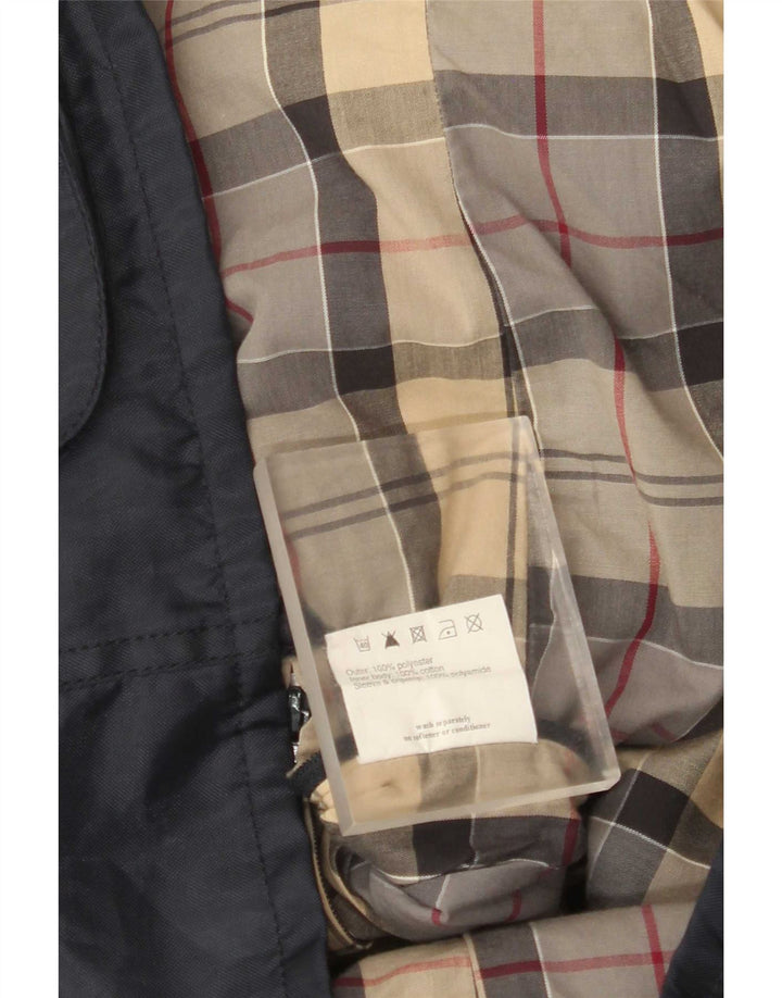 Kurtka damska Barbour Utility UK 10, mała, granatowa, poliestrowa