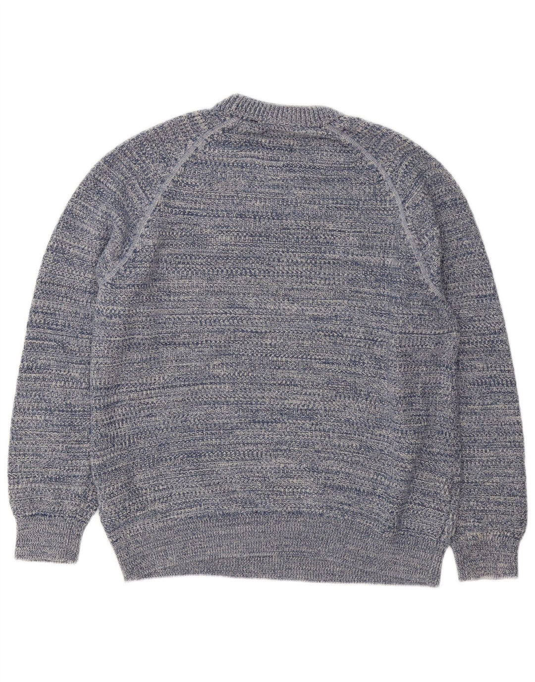 Męski sweter Superdry z okrągłym dekoltem, duży, bawełniany w niebieskie paski
