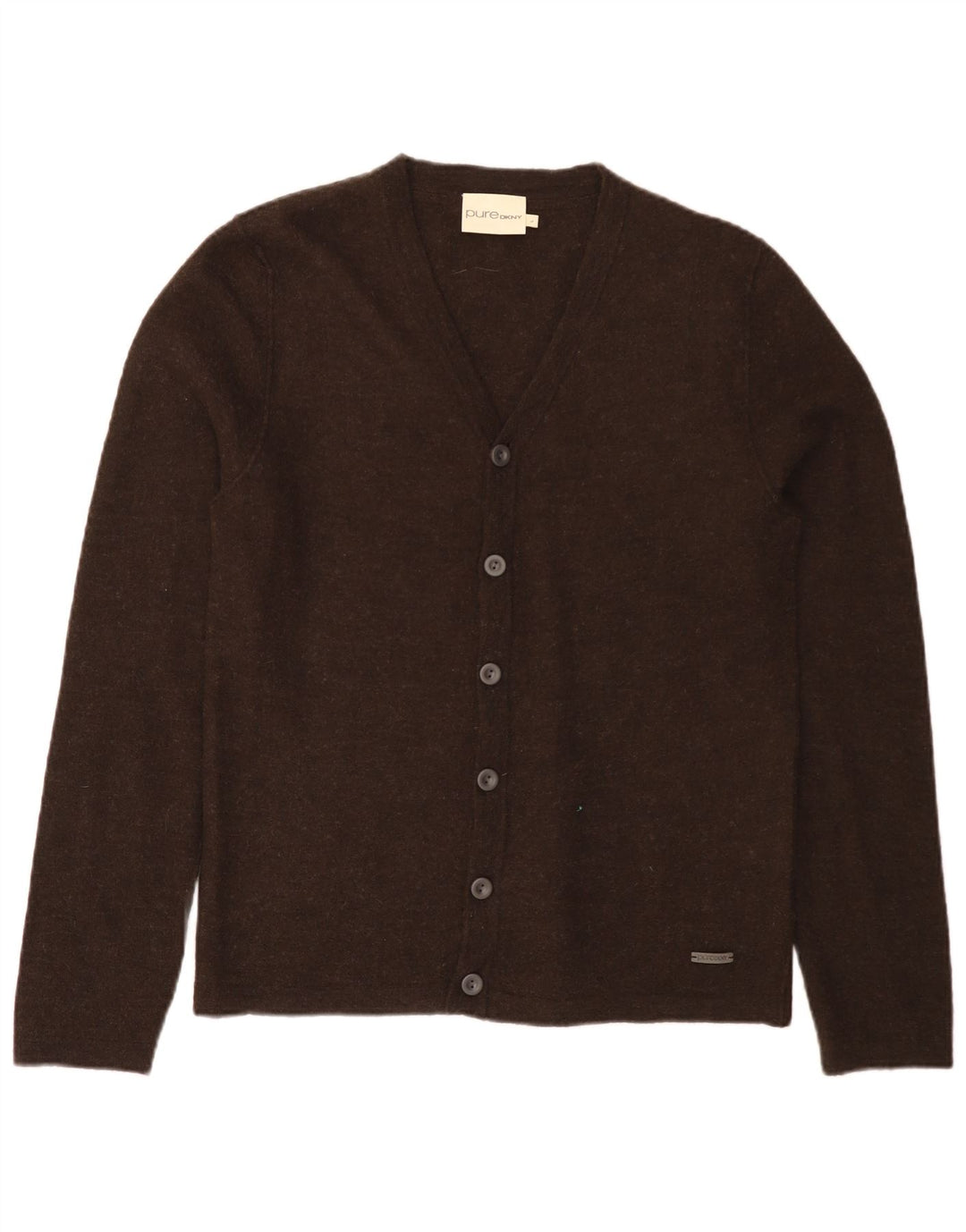 Sweter męski Dkny, duży, brązowy, wełniany