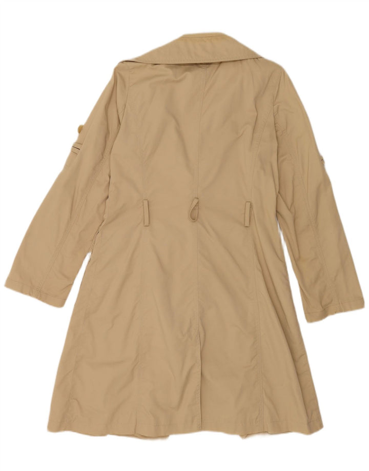 Dkny damski trencz oversize UK 6 XS, brązowa bawełna