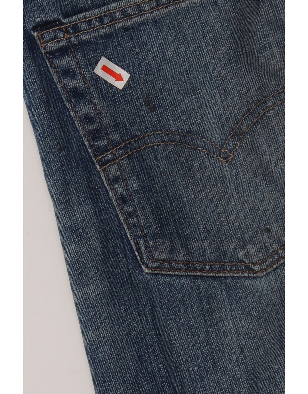 Męskie jeansy Levi's 513 Slim Straight W32 L32 Niebieskie bawełniane