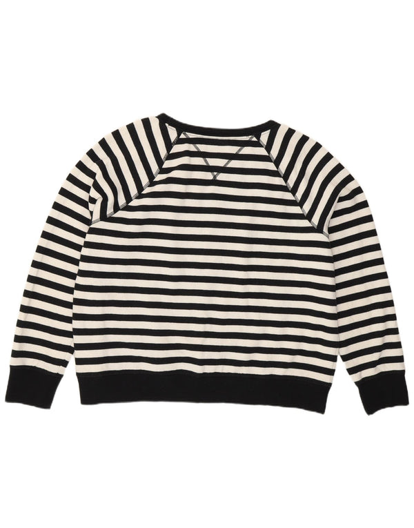 Damski sweter Tommy Hilfiger z dekoltem w łódkę UK 18 XL w czarne paski