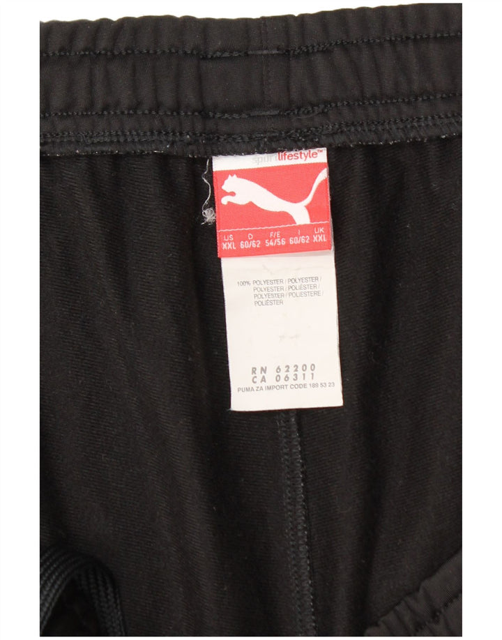 Męskie spodnie dresowe Puma 2XL, czarny poliester