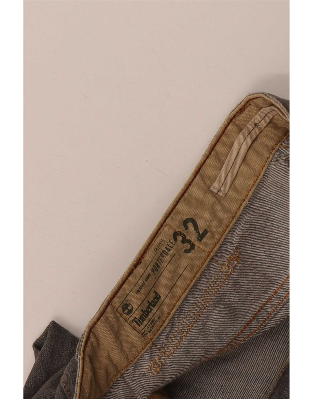Męskie proste dżinsy Timberland W32 L31 szare