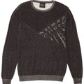 Męska bluza Guess z grafiką, duża, szara, bawełniana