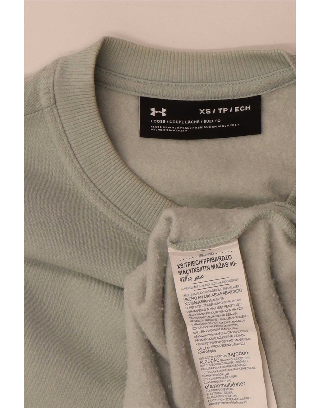 Damska bluza oversize Under Armour Graphic UK 6 XS w kolorze zielonym