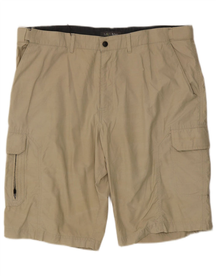 Męskie spodenki cargo Marks & Spencer W38 XL, beżowe