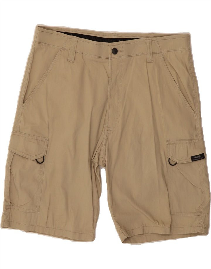 WRANGLER Mens Cargo Shorts W34 Large  Beige Cotton Vintage Wrangler and Second-Hand Wrangler from Messina Hembry 