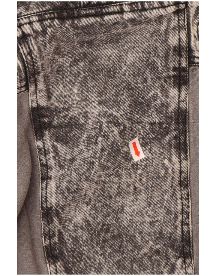 Damska kurtka dżinsowa VINTAGE UK 20 2XL Szara bawełna