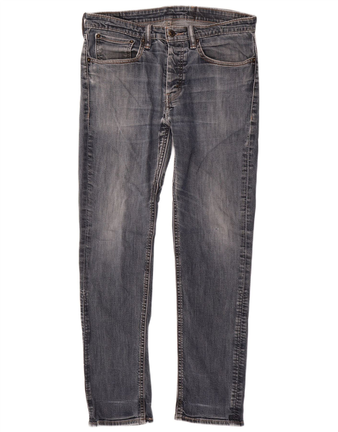 Męskie jeansy Levi's 511 Slim W34 L30 Niebieska bawełna