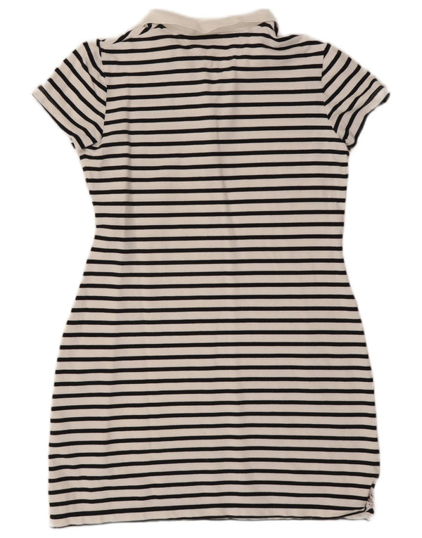 Damska sukienka polo Tommy Hilfiger UK 18 XL, bawełniana w białe paski