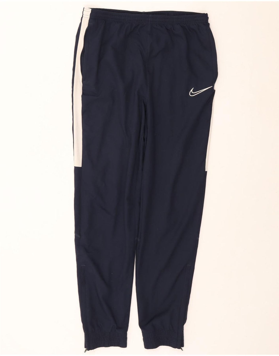 Męskie spodnie dresowe NIKE Dri Fit Joggery, duże, granatowe, z blokami kolorów