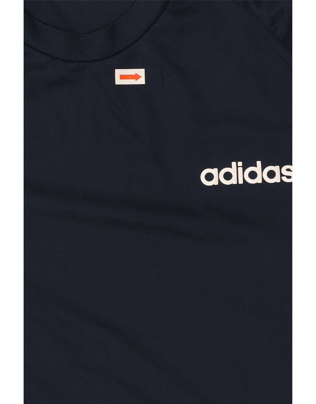 Adidas Męska koszulka Climalite Top Medium Granatowy Poliester