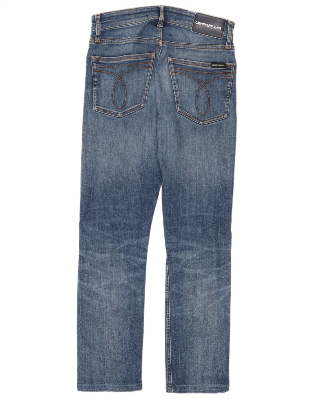 Męskie dżinsy Calvin Klein W28 L27 Niebieskie bawełniane