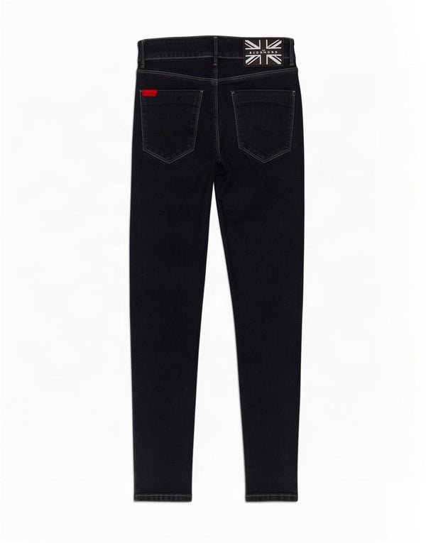 Richmond Damskie John Skinny Jeans W26 L27 Niebieski poliester