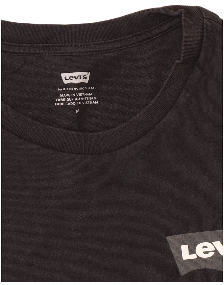 Męski T-shirt Levi's Top, średni czarny