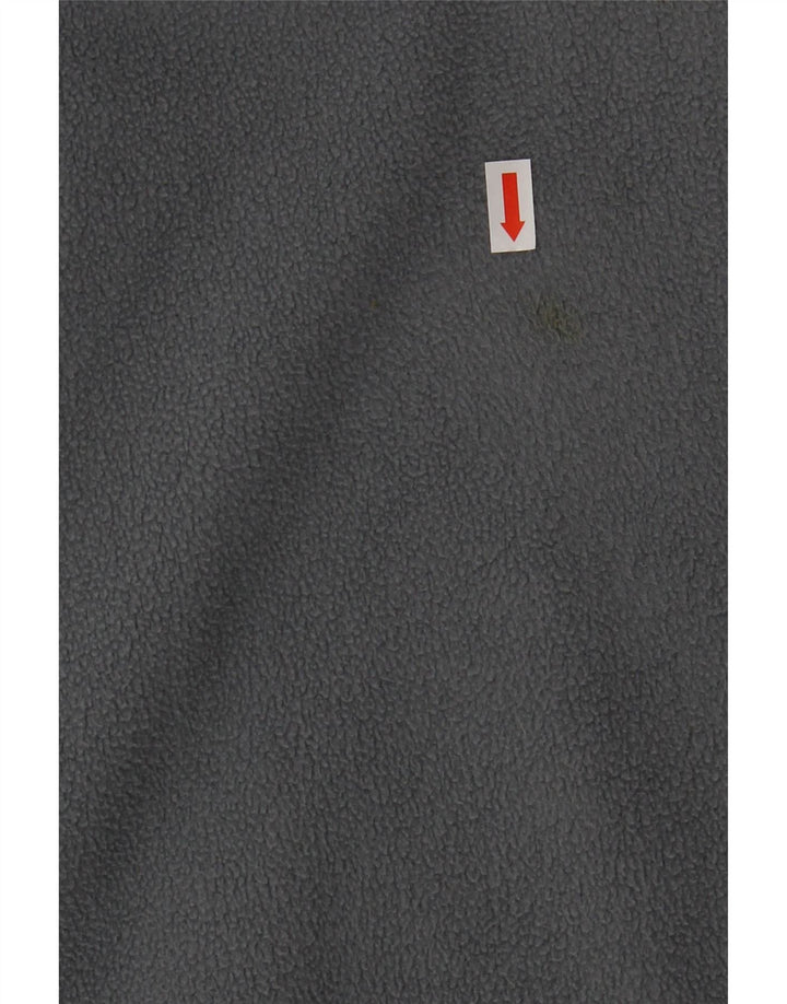 Męski sweter polarowy z kapturem NIKE XL, szary, poliestrowy