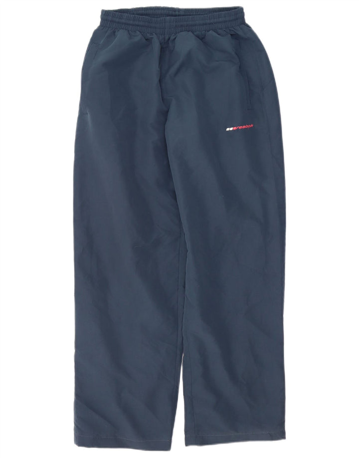 Męskie spodnie dresowe Reebok, małe, granatowe, z poliestru