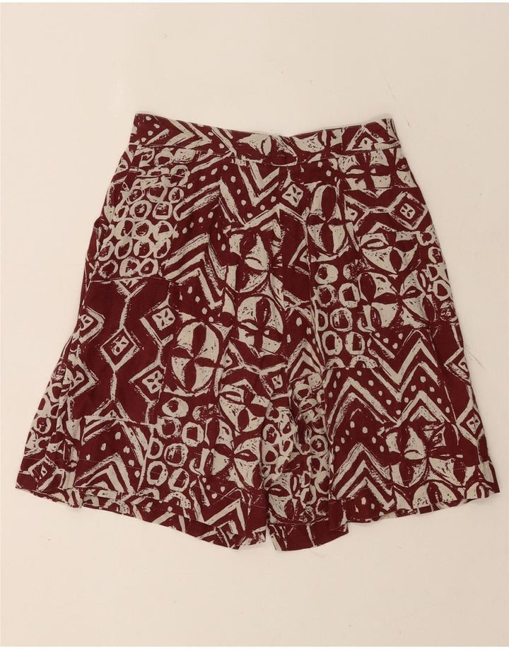 Damskie spodenki Chino Marcello Cioni IT 44 Medium W26 Brązowe Geometryczne