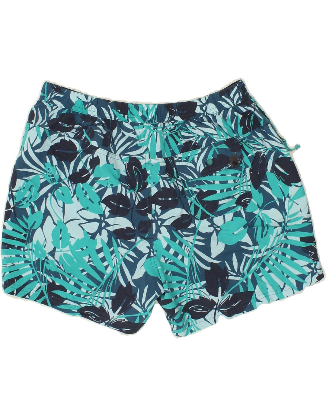 L.L.BEAN Mens Graphic Swimming Shorts Medium Blue Nylon Vintage L.L.Bean and Second-Hand L.L.Bean from Messina Hembry 