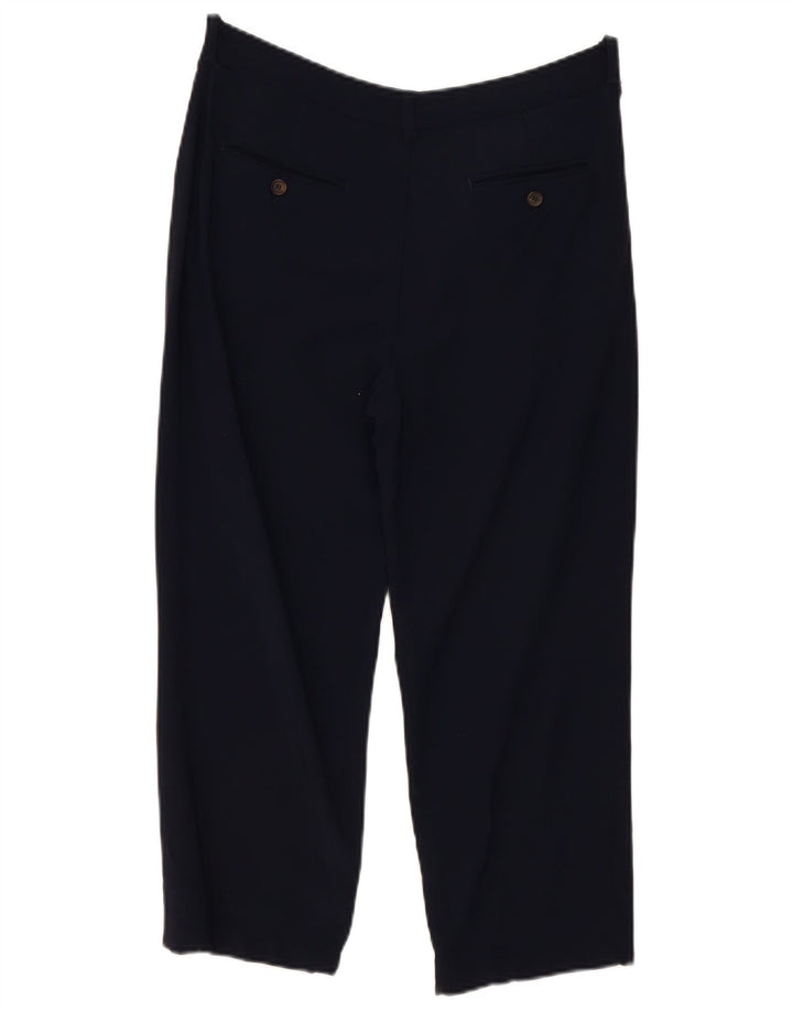 Spodnie Capri Damskie Max Mara W30 L23 Granatowe