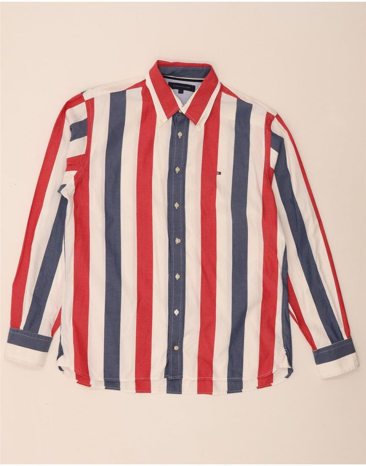 Koszula męska Tommy Hilfiger w duże, wielokolorowe paski
