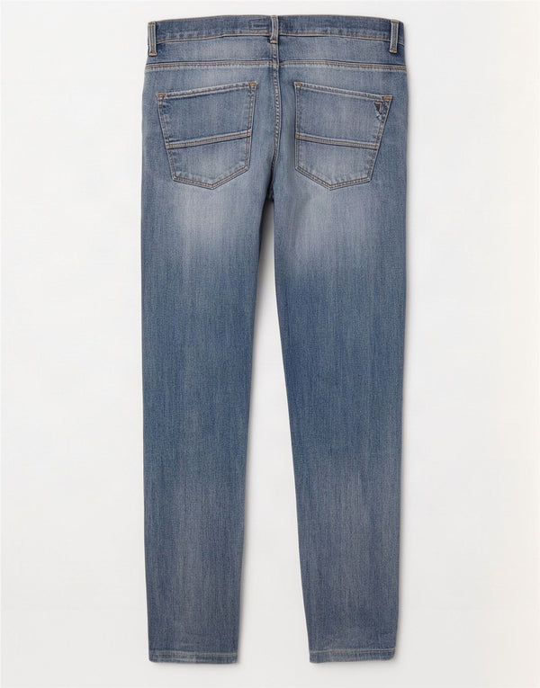 Męskie jeansy slim fit Trussardi W32 L30 Niebieskie bawełniane