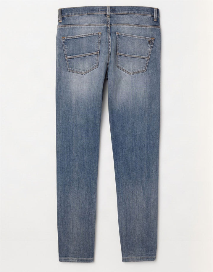 Męskie jeansy slim fit Trussardi W32 L30 Niebieskie bawełniane