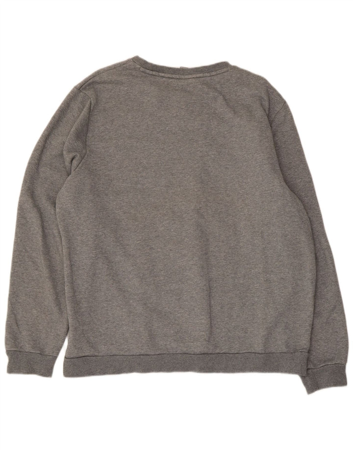 Męska bluza Puma XL, szara, nakrapiana bawełna