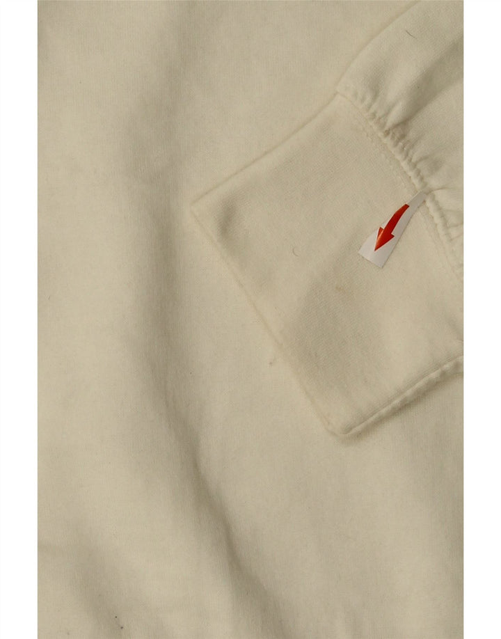 Damski sweter Zara UK 14, średni biały poliester