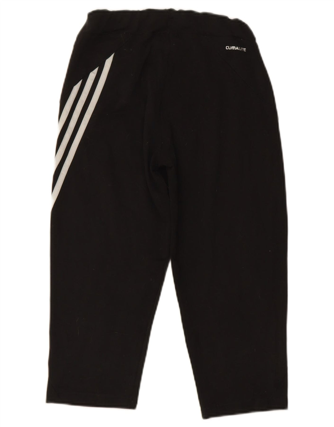 ADIDAS Womens Climalite Capri Tracksuit Trousers UK 14 Medium Black