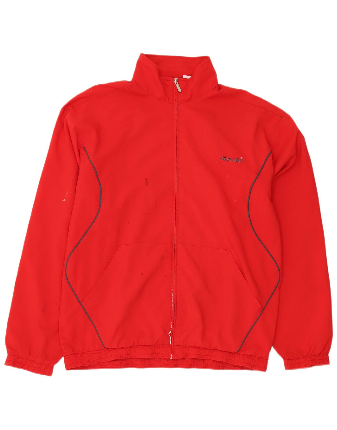 Męska kurtka dresowa Reebok XL, czerwona, poliester