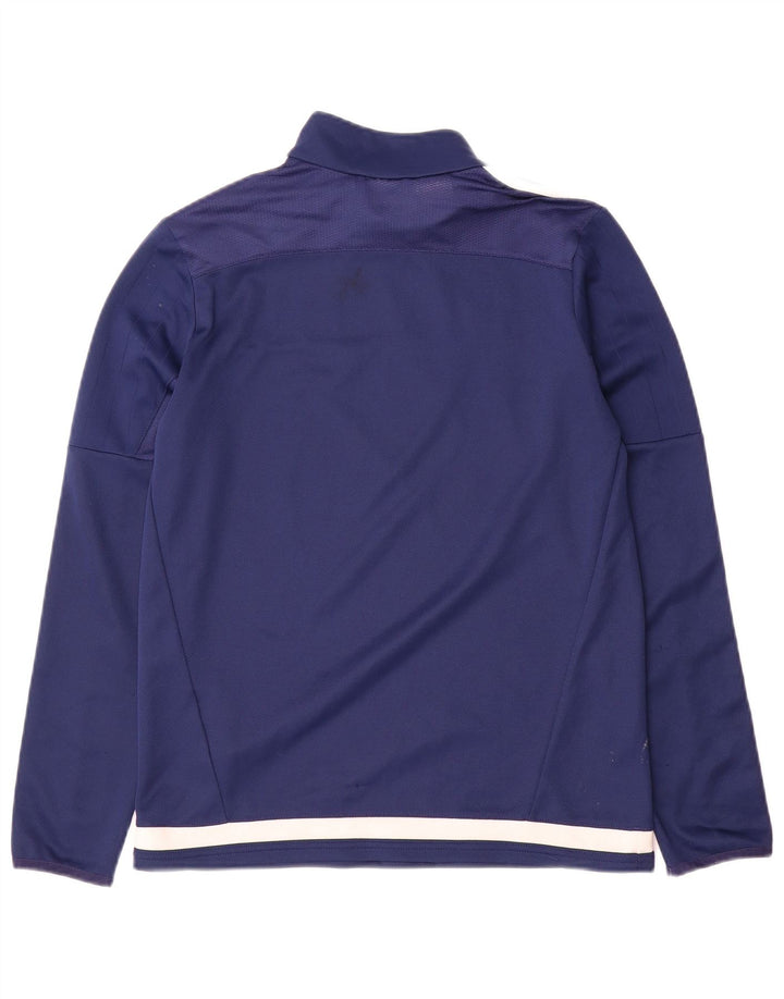 Chłopięcy dres ADIDAS Climacool, bluza dresowa, 13-14 lat, granatowa