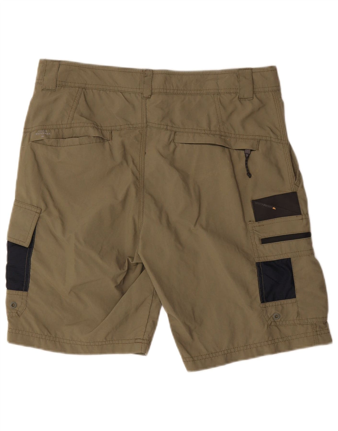 Męskie szorty kąpielowe Quiksilver Cargo, średni poliester khaki