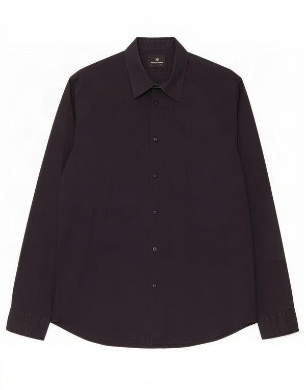 Koszula męska Scotch & Soda XL, granatowa, bawełniana
