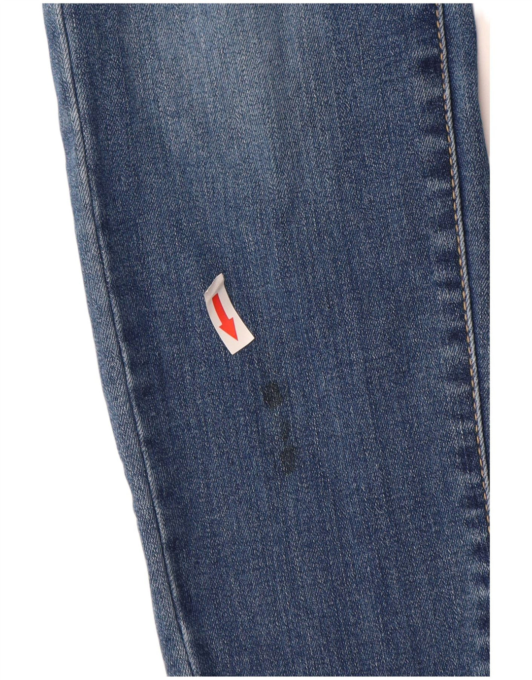 Damskie jeansy skinny Mossimo ze średnim stanem US 6 Small W28 L27 Niebieska bawełna