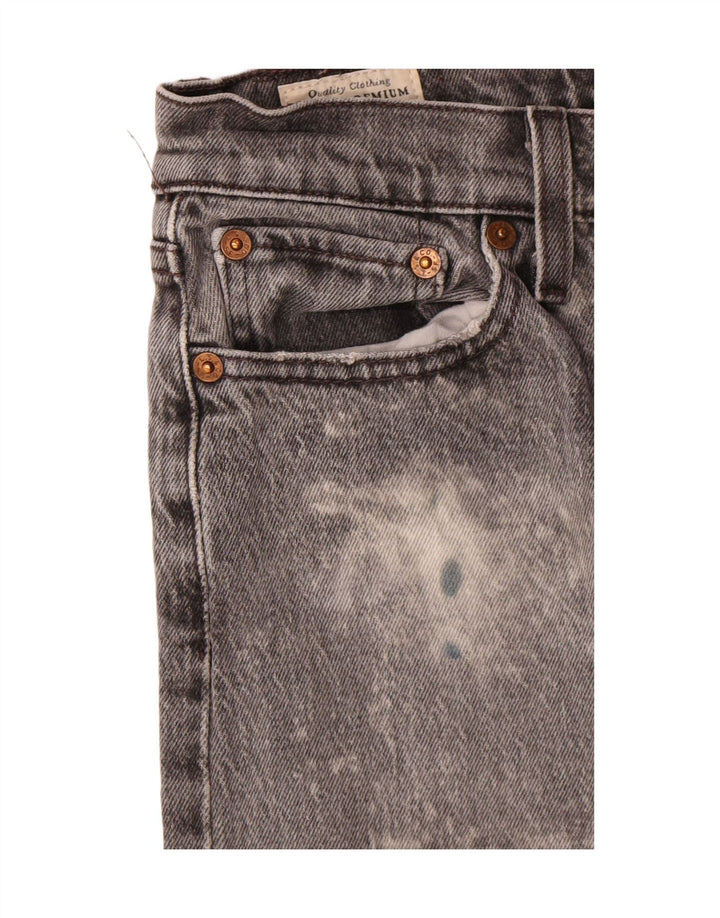 Damskie jeansy Levi's Wedgie Straight W26 L26 Szara bawełna