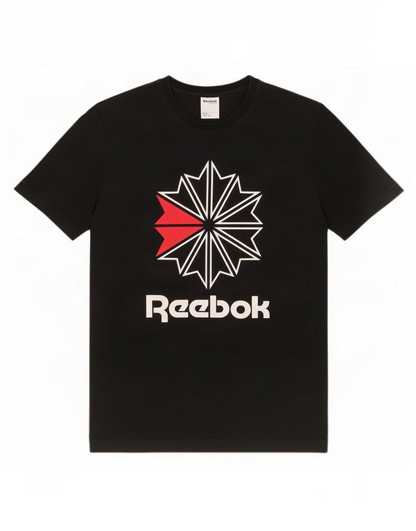 Męska koszulka z grafiką Reebok Top Medium Black