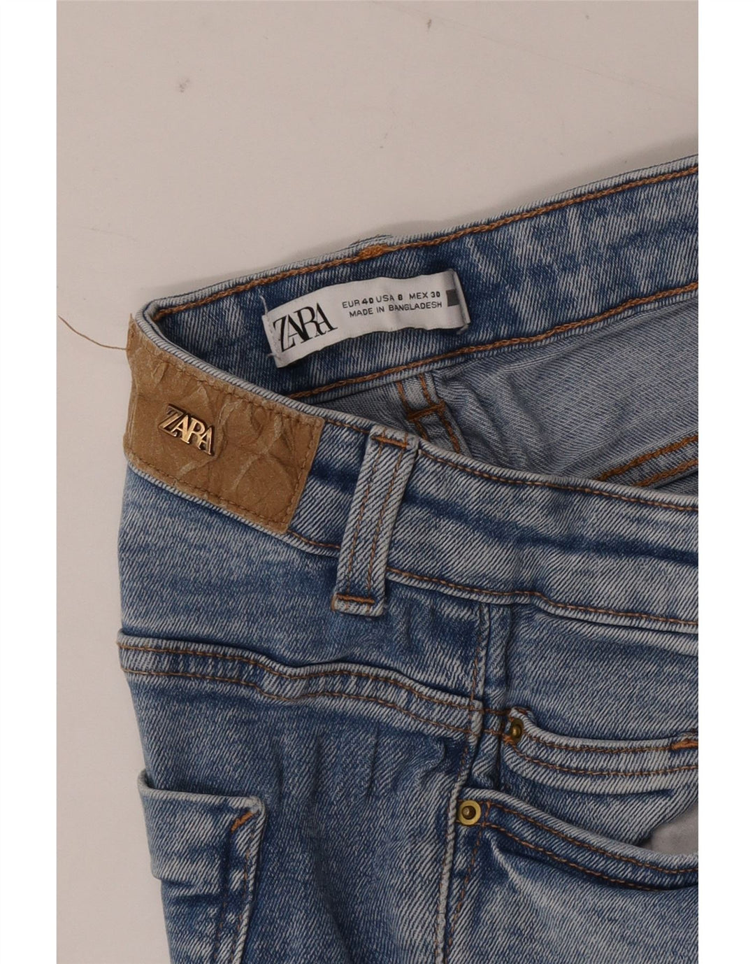 Dżinsy damskie Zara EU 40 Medium W30 L27 Niebieskie bawełniane