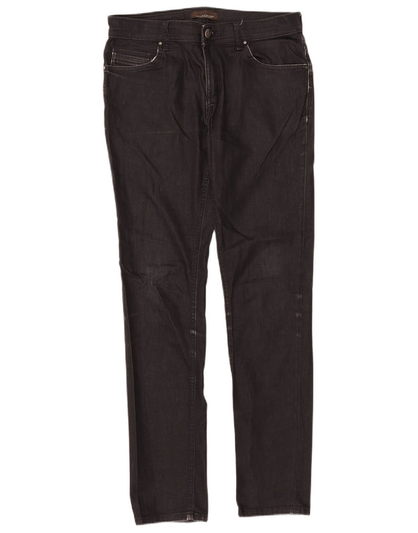 Męskie jeansy slim fit Zara EU 40 Medium W31 L31 Czarna bawełna