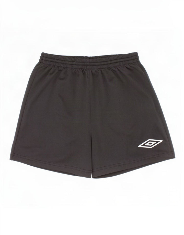 Spodenki sportowe dla chłopców Umbro 9-10 lat, średnie czarne