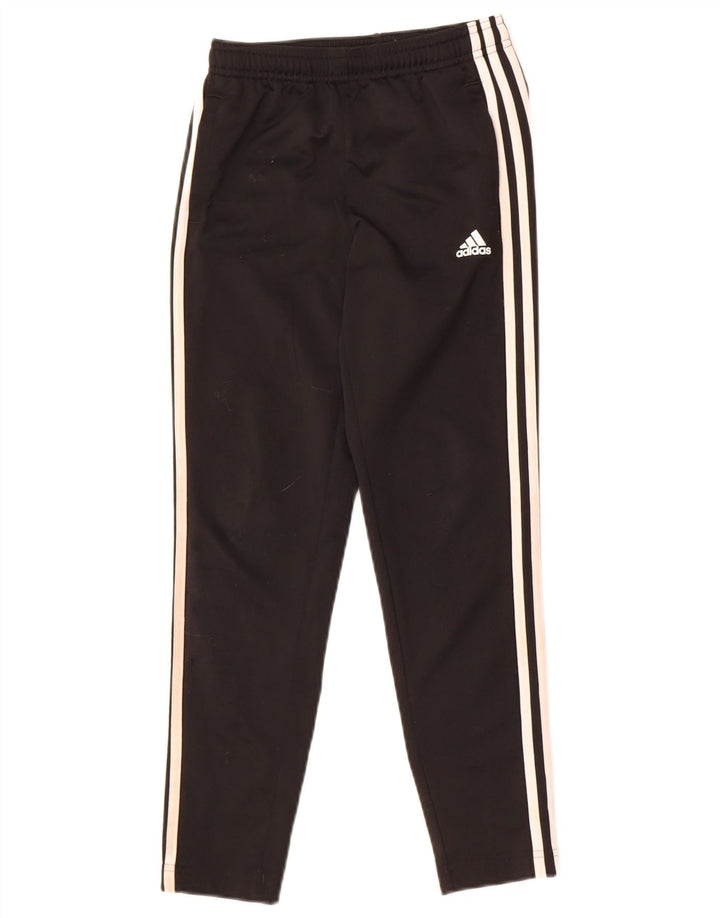 Chłopięce spodnie dresowe Adidas Aeroready 9-10 lat, czarny poliester