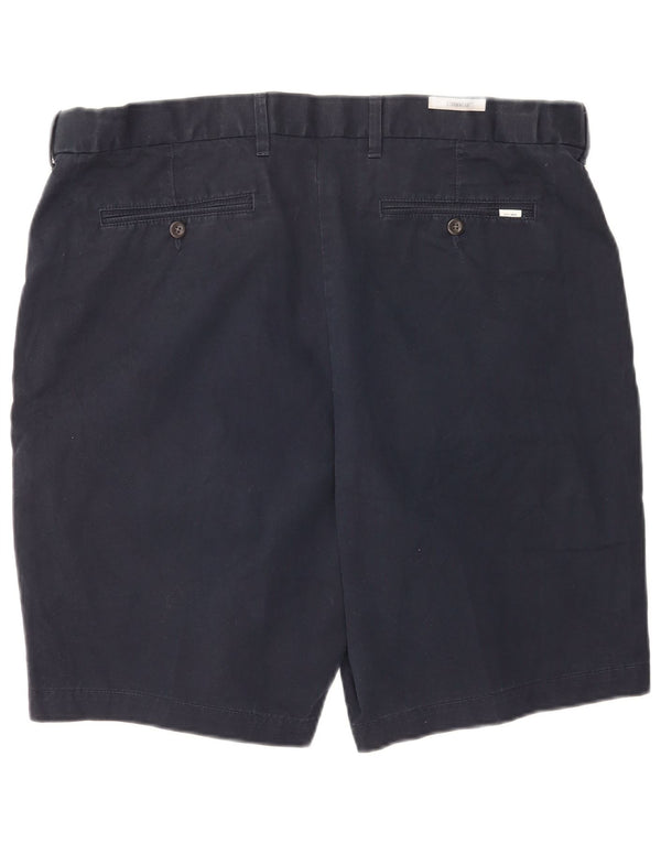 Marks & Spencer Męskie spodenki Chino W42 2XL Granatowe, bawełniane